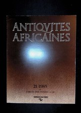Antiquités africaines 21 1985 et tables des tomes 1 à 20