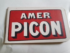 AC375 CARNET BLOC PUBLICITAIRE ANCIEN AMER PICON (café bistrot) ETAT ECRIT