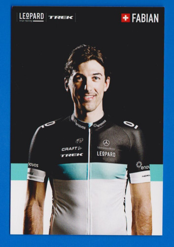 Cyclisme carte cycliste fabian - cyclisme,