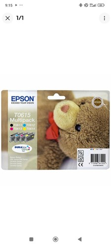 Original epson t0615 multipack - t0615,