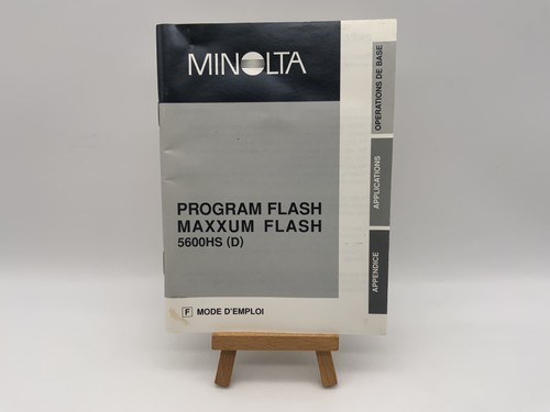 Minolta program flash - program,