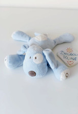 Peluche doudou chien bleu - peluche/doudou,