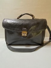 Cartable Porte document cuir noir KATANA vintage