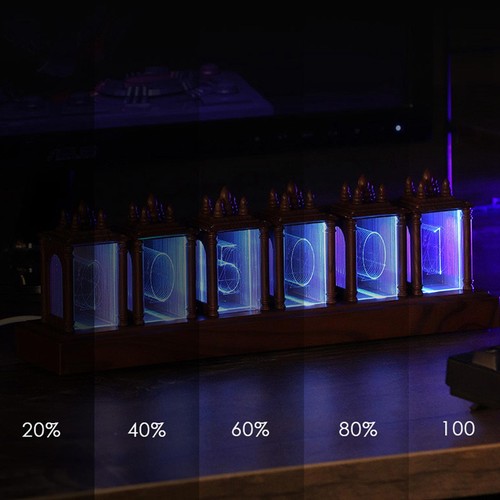 Imité nixie tube clock - imité,