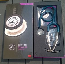 STÉTHOSCOPE LITTMANN CLASSIC III DOUBLE PAVILLON / LONG 69 Cm /  BLEU CARAÏBE