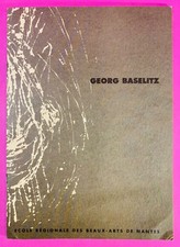 Georg BASELITZ - Gravures sur bois et linoleum - 1995 - catalogue - Bon état