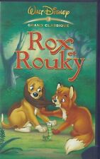 Cassette Video VHS Rox et Rouky De Walt Disney VHS SECAM