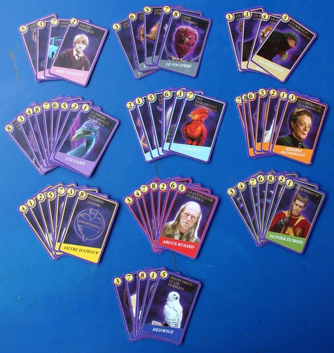Carte harry potter animaux - harry,