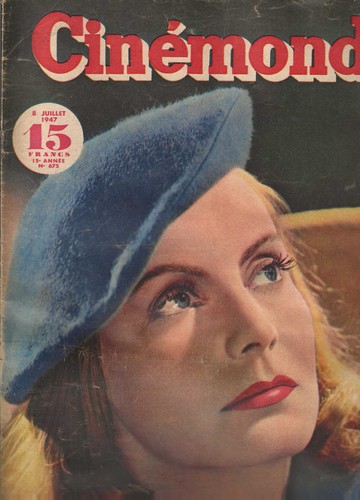 Cinémonde 675 greta - -,