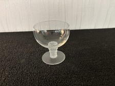 Verres a liqueur modèle Bambou en cristal Lalique