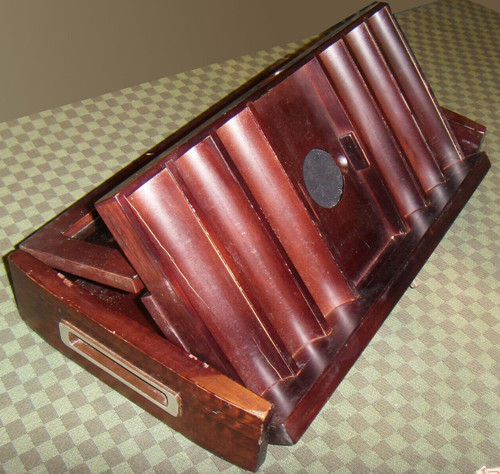 Patiné ancien présentoir - patiné,