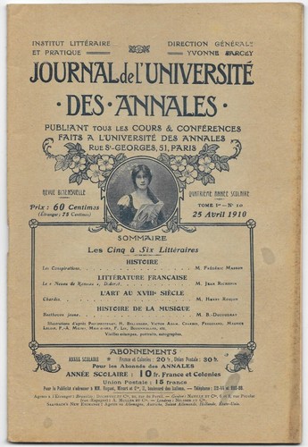 Annales journal université - annales,