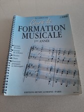 Cours de formation musicale