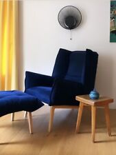 REMI BOUHANICHE CINNA Fauteuil Et Ottoman Toa Ligne Roset Alcantara Commodore