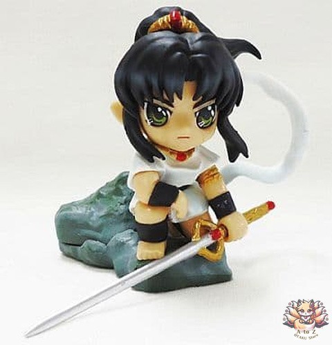 Mini figurine clamp d - in, 3-d