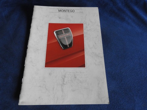 Catalogue austin rover - catalogue, montego