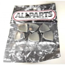 6 Boutons Tulipes Metal Chrome pour Mecaniques Grover + Vis