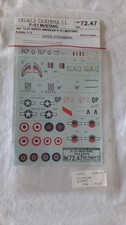 decals carpena P-51 mustang 1ere partie 1/72 reference : 72.47