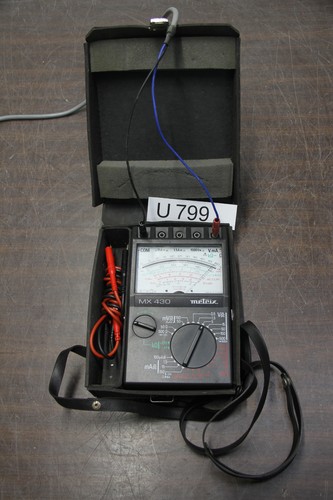 Metrix mx430 analog multimeter - metrix,