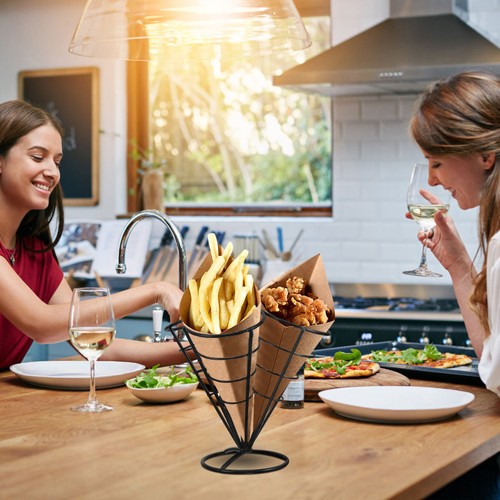Support cornet frites - de,