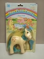 My Little Pony MOC italian Tootsie ITALY French card Petit Poney Kleines Mini 