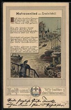 Texte De La Chanson Du Marin Par Erwin Weill 1917