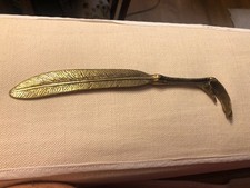 Coupe papier en bronze doré