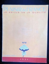 #169703 , Plaisir de France La revue de la qualité Mai 1937
