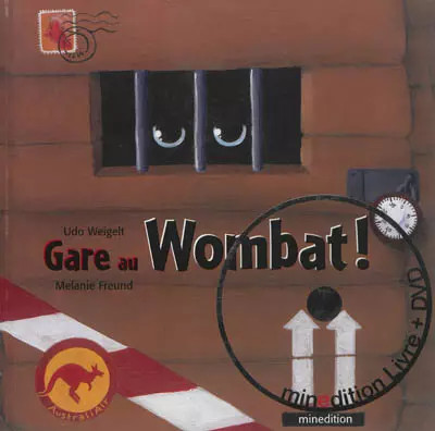 Gare wombat avec dvd - au,
