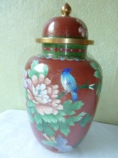 Vase Pot Couvert Urne Bronze