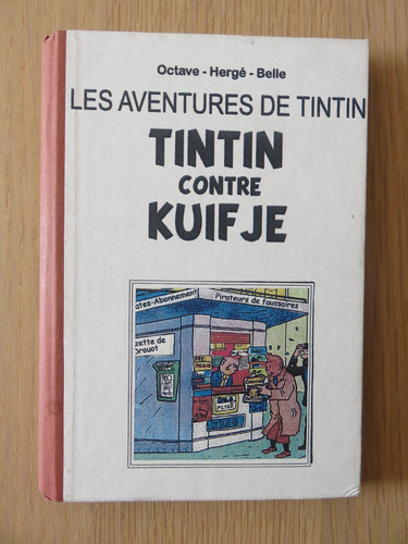 Tintin contre kuifje pastiche - tintin, kuifje-