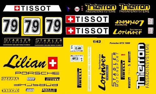 Stadler porsche gt2 - porsche, 1995