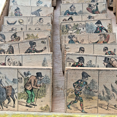 1910 jeu ancien dominos - 1910,