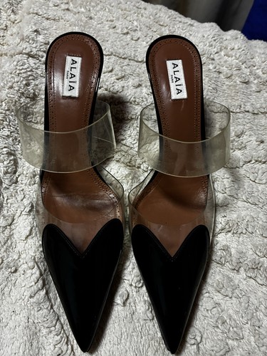 Alaïa escarpins mules cœur - alaïa,