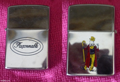 Zippo façonnable double face - façonnable,