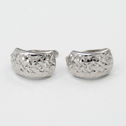 Boucles oreilles or blanc - boucles, d'oreilles