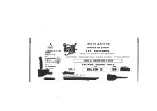 1 place Cat 3, concert les Enfoirés, Répétition Générale Accor Arena, 13/01/26