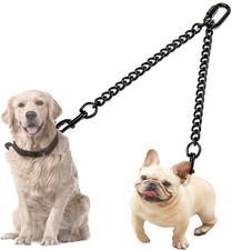 Laisse Double pour Chien - sans coupleur de nœuds - 2 laisses de Promenade - ...
