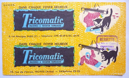 Buvard tricomatic knitting - tricomatic,