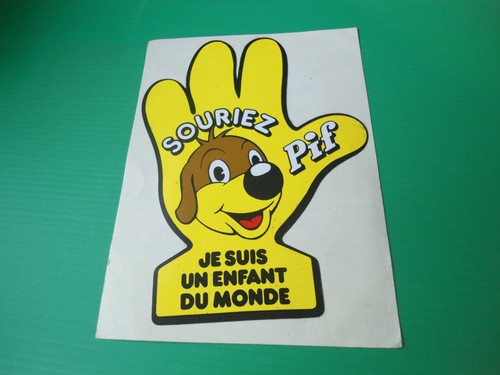 Pif autocollant suis un - pif, "je
