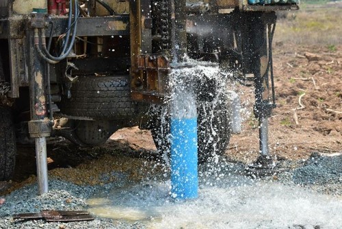 Puit eau forage de - -,