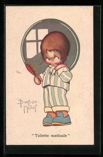 Carte postale artiste - carte,