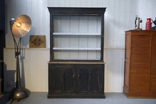 Buffet deux corps patine - , noire