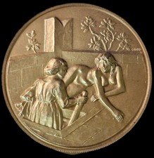 Medaille Vermeille ( Or Et