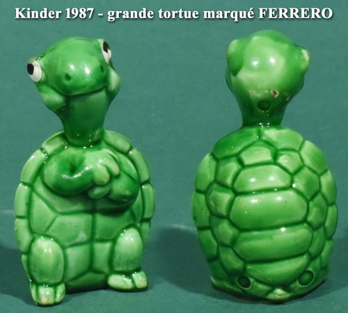 Kinder 1987 grande tortue - 1987,,