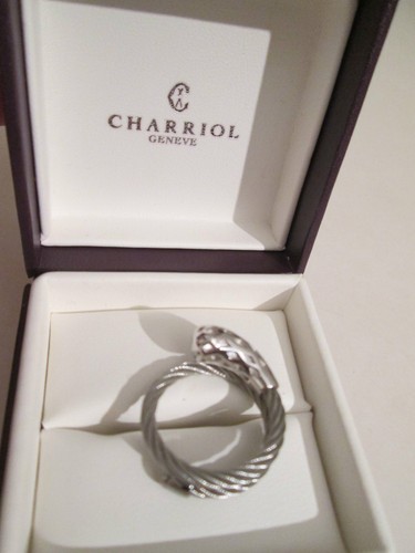 Charriol bague neuve cables - charriol,