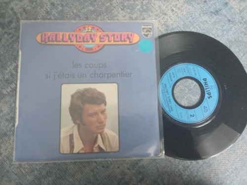 Johnny hallyday 45t story - hallyday,