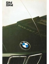▄▀▄ Brochure BMW 524 D
