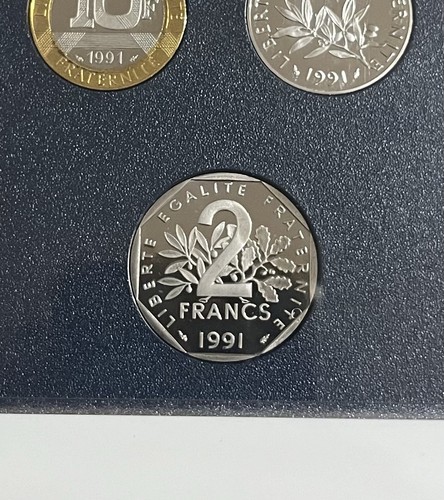 Pièce francs semeuse 1991 - pièce, 2