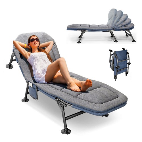 Chaise longue pliante lit - longue,